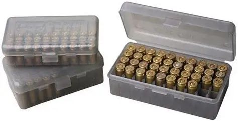 MTM Ammunisjonsboks kal. 9mm   50-sk.