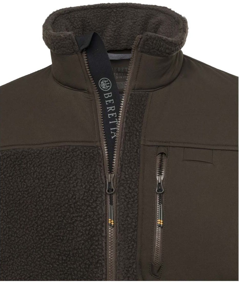 Beretta Halifax Sherpa Fleece Jacket - Brown Bark #M