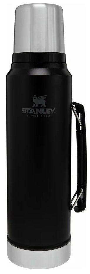 Stanley Termos Classic Vacuum Bottle 1L Matte Black